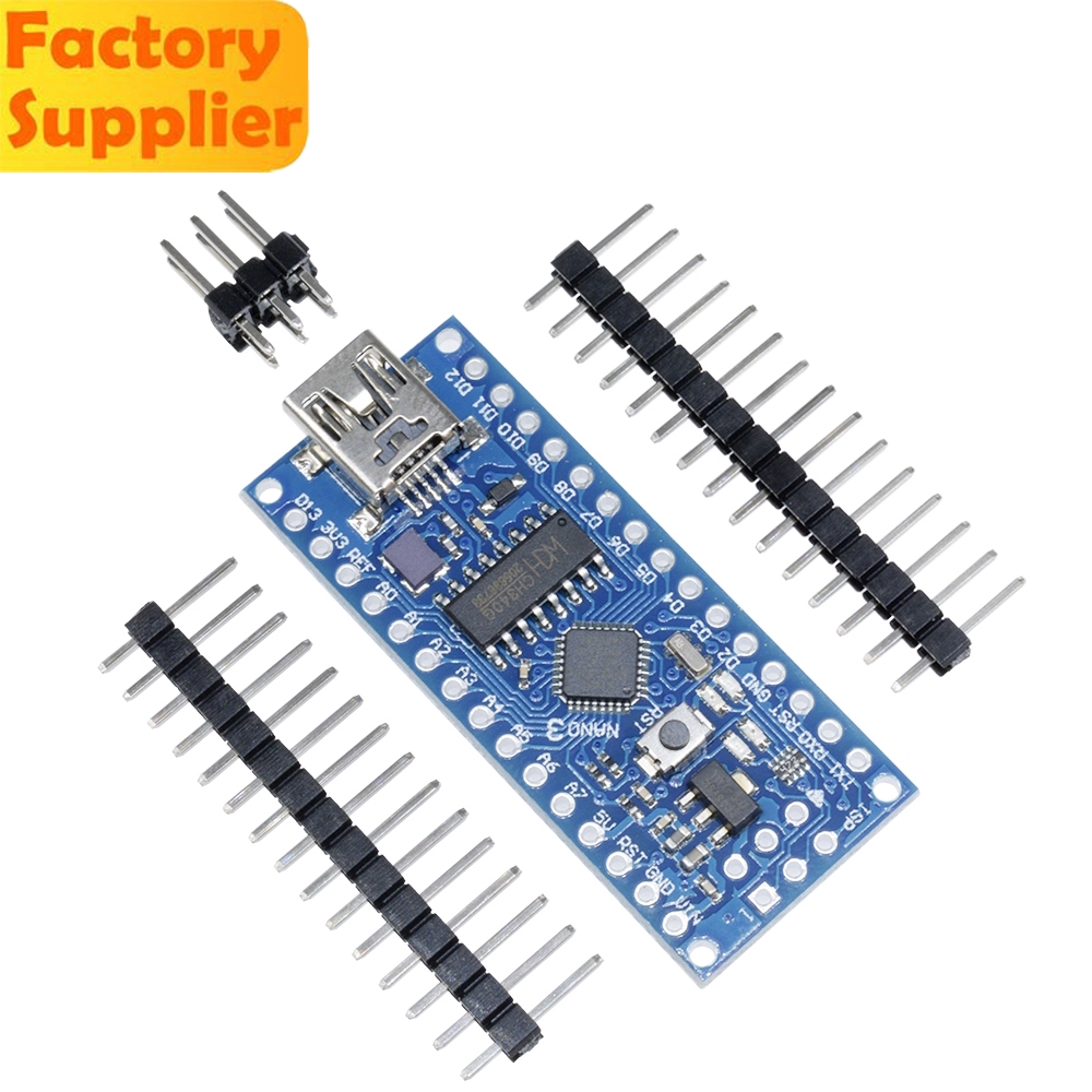 Arduino Bộ Điều Khiển Từ Xa nano v3.0 atmega168 16mhz 5v mini ch340g dc 3.3-5v Cho arduino