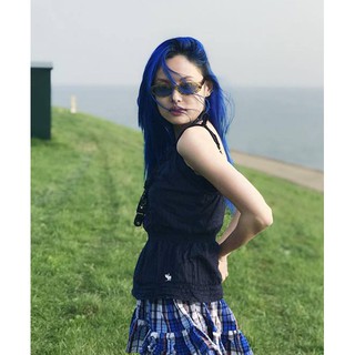 Combo Tóc Nhuộm Màu Xanh Dương ( Blue ) + Oxy