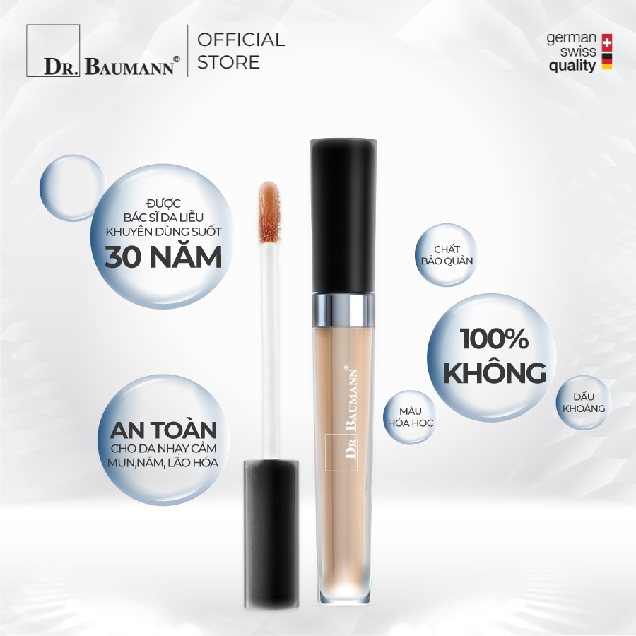 Cây Che Khuyết Điểm Dr. Baumann Liquid Concealer  4.5 ml