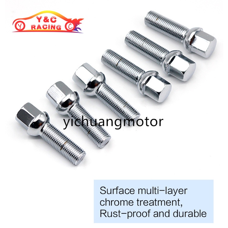 Volkswagen Vít Mở Rộng Khung Bánh Xe Hơi 28 / 35 / 40 / 45mm Bằng Thép Cứng