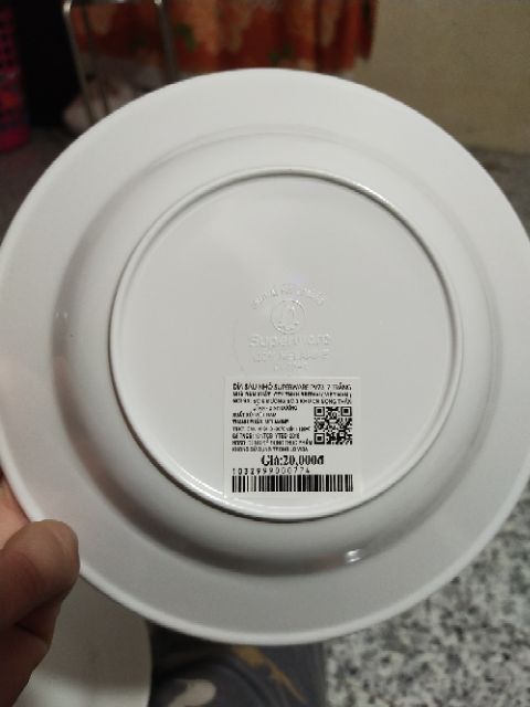 Combo 10 Dĩa đáy sâu Melamine Superware -Thái Lan