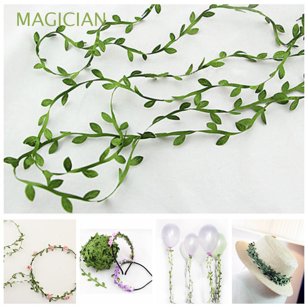 Ruy băng lá giả 5M/ 20M trang trí đẹp mắt đa dụng