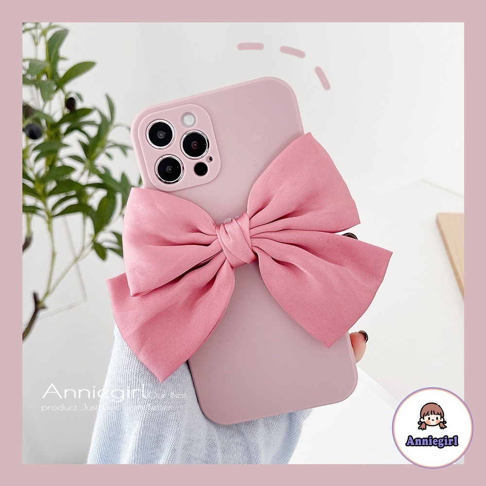 Fashion Bow Knot Butterfly Phone Case for IPhone 12 11 Pro Max X Xs Max XR Ultra Slim Shockproof Soft TPU Back Cover | WebRaoVat - webraovat.net.vn