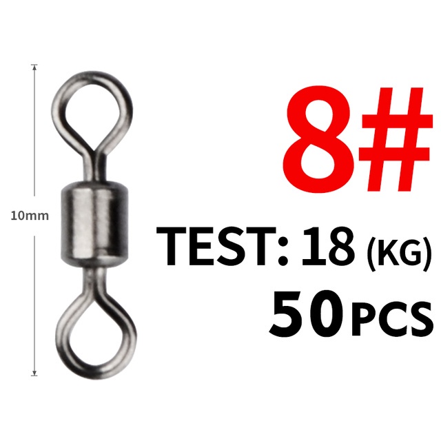 Set 50 Đầu Nối Mồi Câu Cá Chuyên Dụng