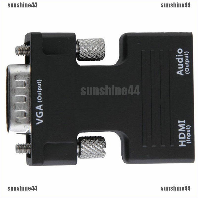 Đầu Chuyển Đổi Từ Cổng Hdmi Sang Vga Hdmi 1080p | BigBuy360 - bigbuy360.vn