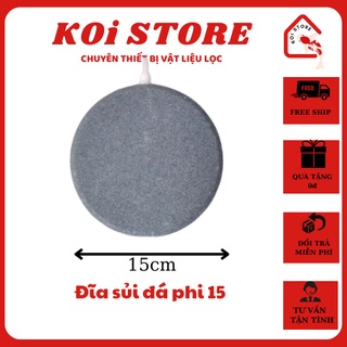 Đĩa sủi đá Đĩa sủi khí hồ cá đường kính 15cm