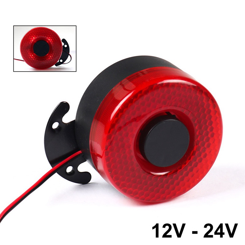 Dc 12V-24V 105DB Cảnh báo tự động Còi báo động âm thanh Tín hiệu dự phòng Còi báo động với đèn LED bíp Còi gió ngược cho ô tô