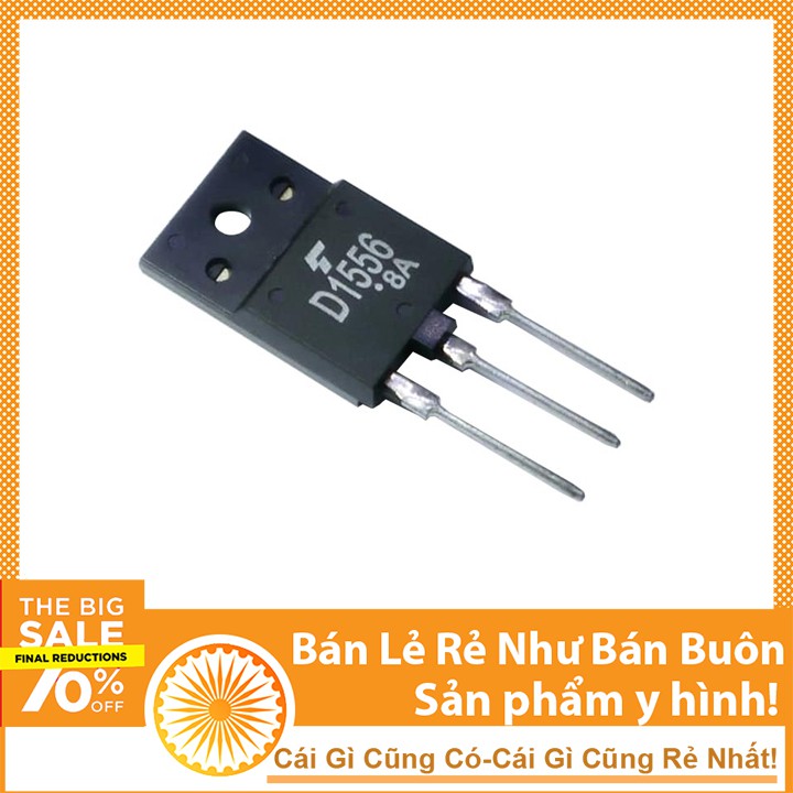 IC Công Suất D1556 TO-3P 1500V 6A NPN