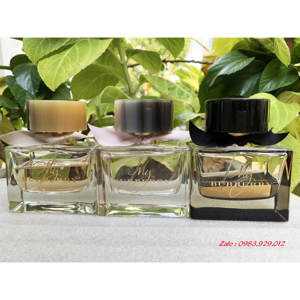 [Mẫu thử 2,5,10ml]Nước Hoa My Burberry Blush, Black