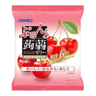 Thạch Trái Cây Orihiro túi 6 gói