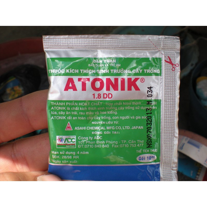 [SIEURE] Dung dịch kích mầm ATONIK gói (10ml) hàng đẹp, phân phối chuyên nghiệp.