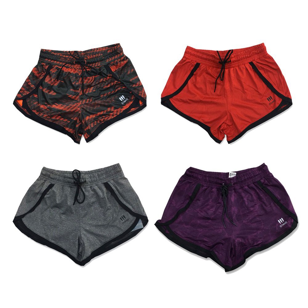 Quần tập gym yoga nữ, dáng short thể thao 2 lớp GYMME - 14024