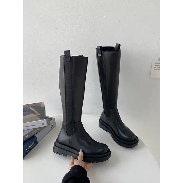 BOOT DA CỔ CAO ĐẾ 4CM CÁ TÍNH [Order+Ảnh thật]