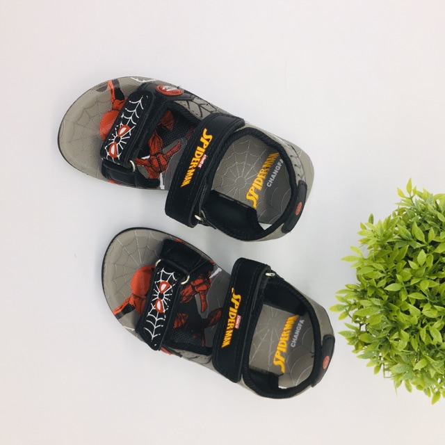 Sandal nhền nhện sz24 -36 đế dẻo da mềm siêu hot cho bé trai ( Hàng Công ty sx tại Việt nam)