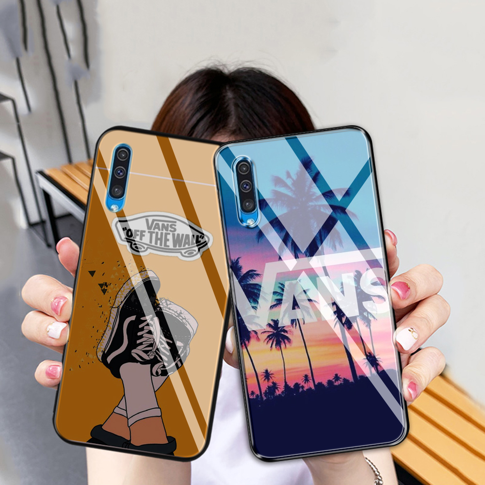 Q80 Download Vans Samsung Galaxy A10 A20 A30 A40 A50 A60 A70 A51 A71 A81 Tempered Glass Soft Case