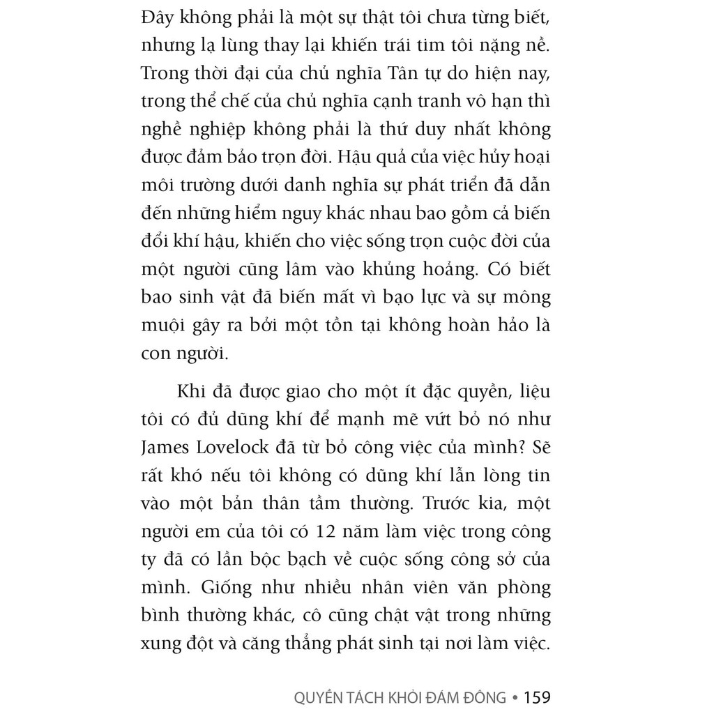 Sách - Quyền tách khỏi đám đông