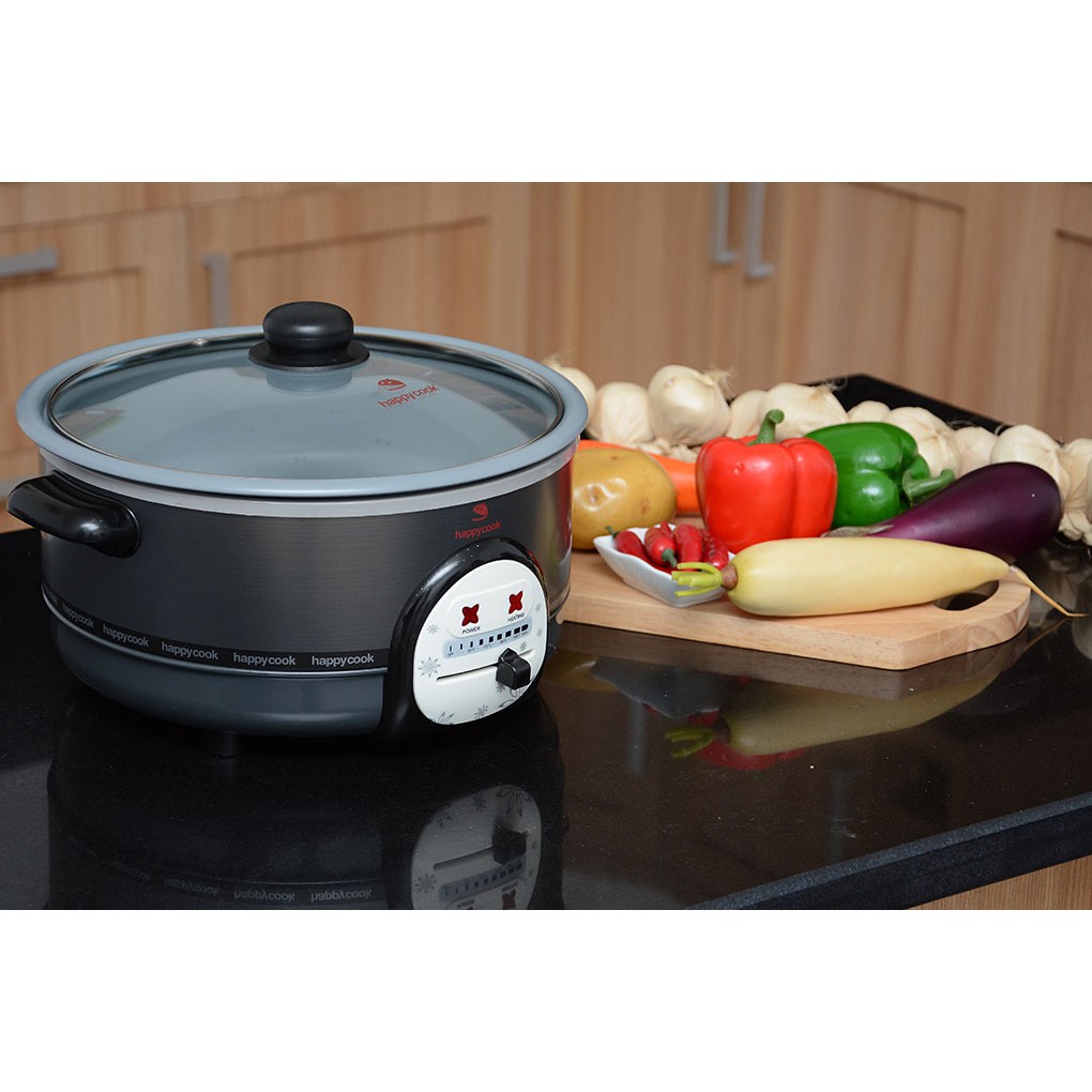 Nồi lẩu điện Happycook HCHP-300A 2.8 lít sản xuất Indonesia