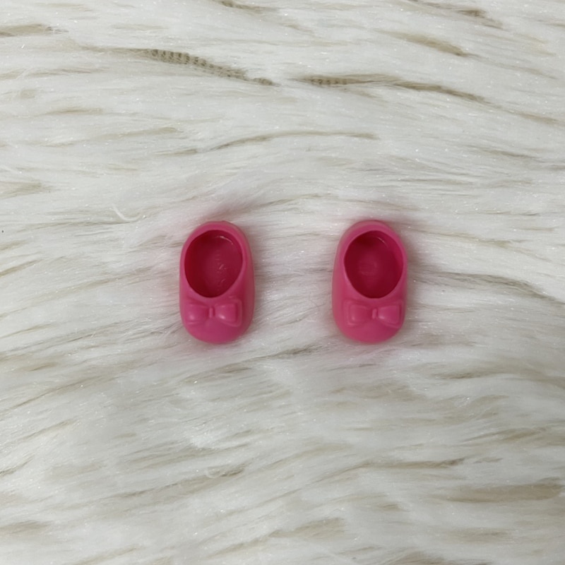 Set 6 Đôi Giày Nhựa Cho Búp Bê OB11 OB11 1.8CM