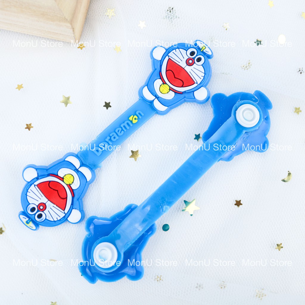 Dây buộc chống rối cáp sạc USB, tai nghe, dây điện,... hình DORAEMON DOREMON dễ thương cute MON0071