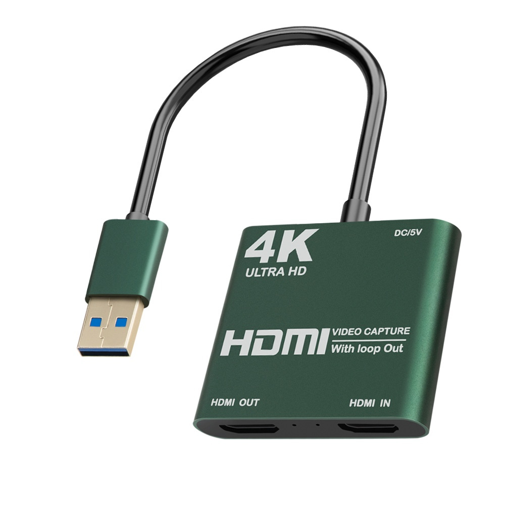 Capture Video card HDMI sang USB để live stream Cho Điện Thoại/máy ảnh/PS4/ XBOX/Máy Tính