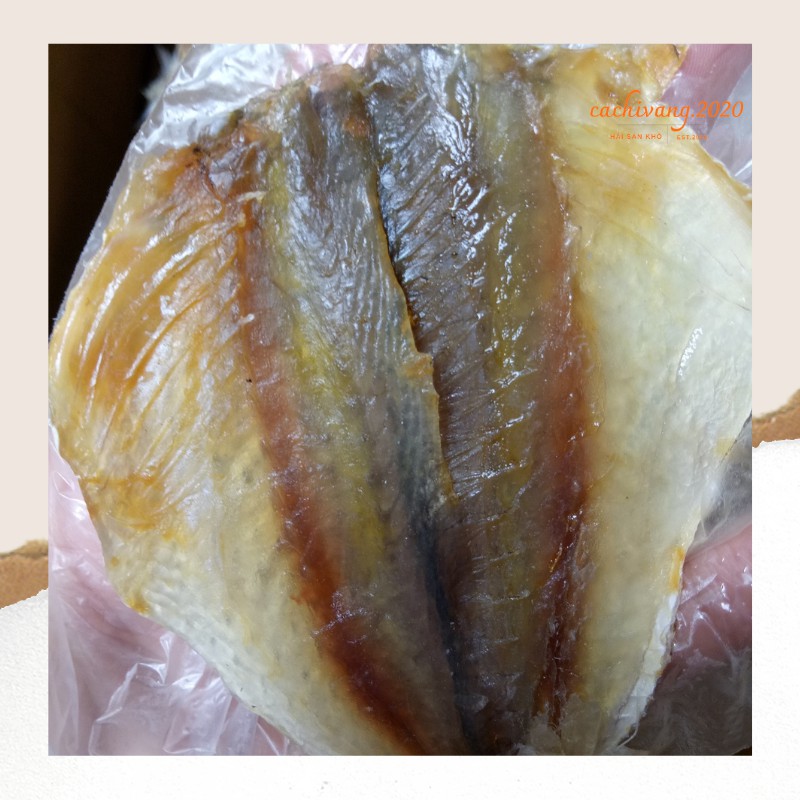 Khô Cá Chỉ Vàng Loại 1 Ngọt Thơm Bùi Phù Hợp Ăn Vặt Biếu Tặng - 500gr