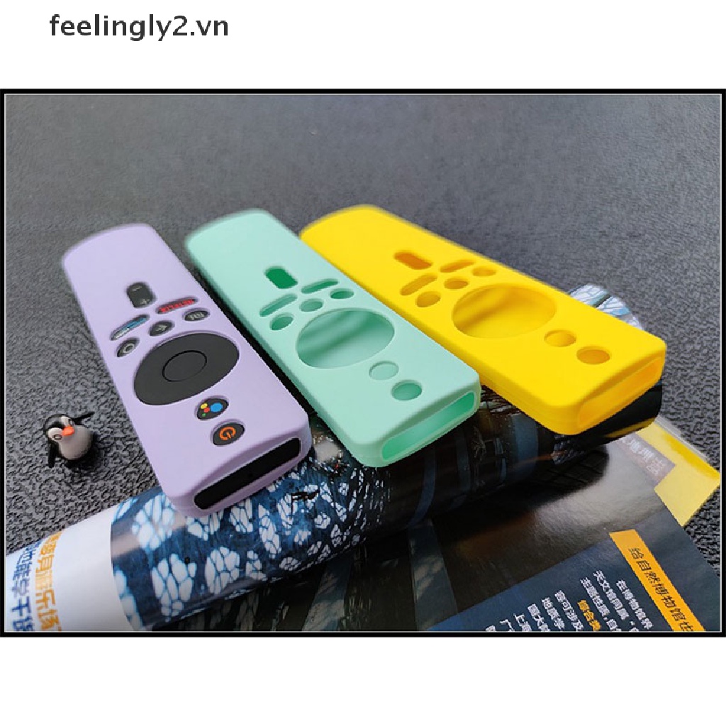 Silicone Vỏ Silicon Bảo Vệ Chìa Khóa Điều Khiển Từ Xa Cho Xiaomi Mi Box S /