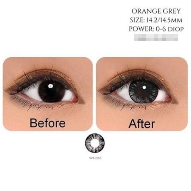 Lens Vassen cao cấp Glamourous/Orange