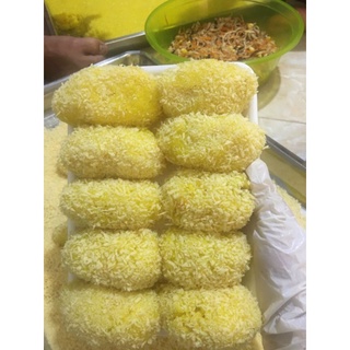 xôi gà nấm khay 10 quả