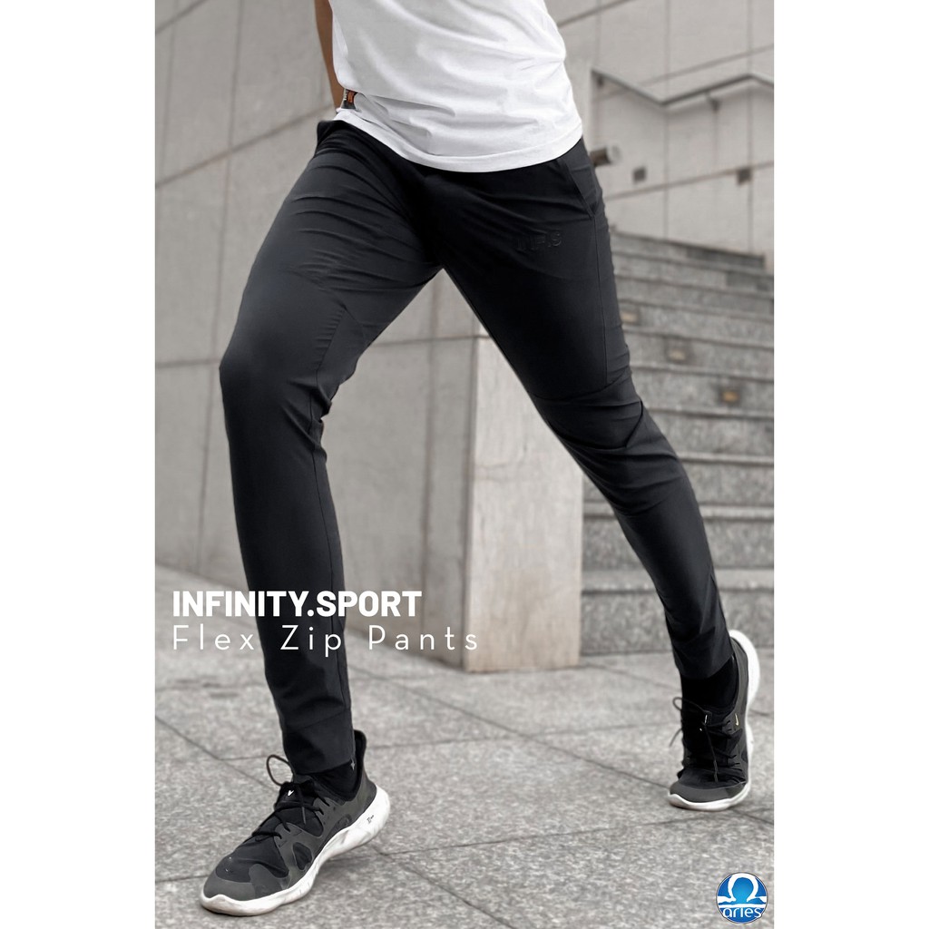 Quần dài nam có túi INF.S Zip Trousers Pant chất vải thun lạnh công nghệ 4StrEch - ARIES | WebRaoVat - webraovat.net.vn