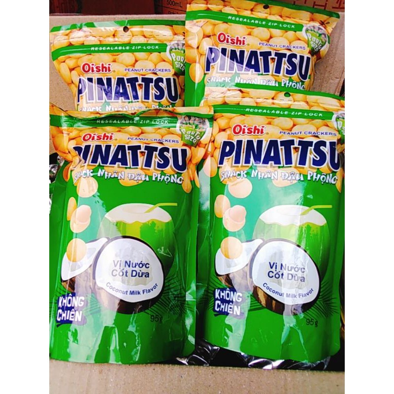 Oishi Đậu phộng cốt dừa 95g