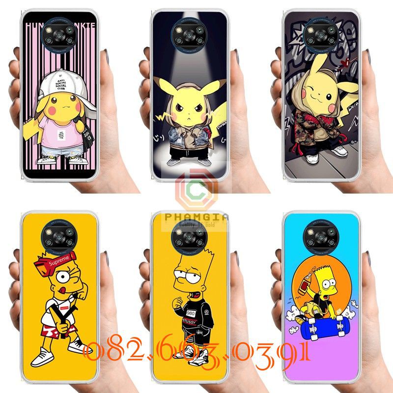 Ốp lưng Xiaomi Poco X3 NFC  / Poco X3 Pro dẻo in hình đẹp (p1)