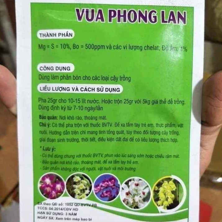 Vua phong lan ra rễ cực mạnh gói 25g