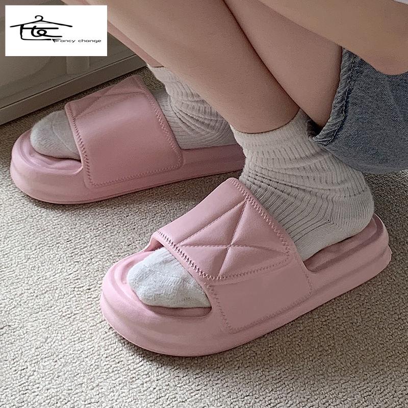 Dép Đi Trong Nhà Tắm Đế Dày Thời Trang Mùa Hè Cho Nữ