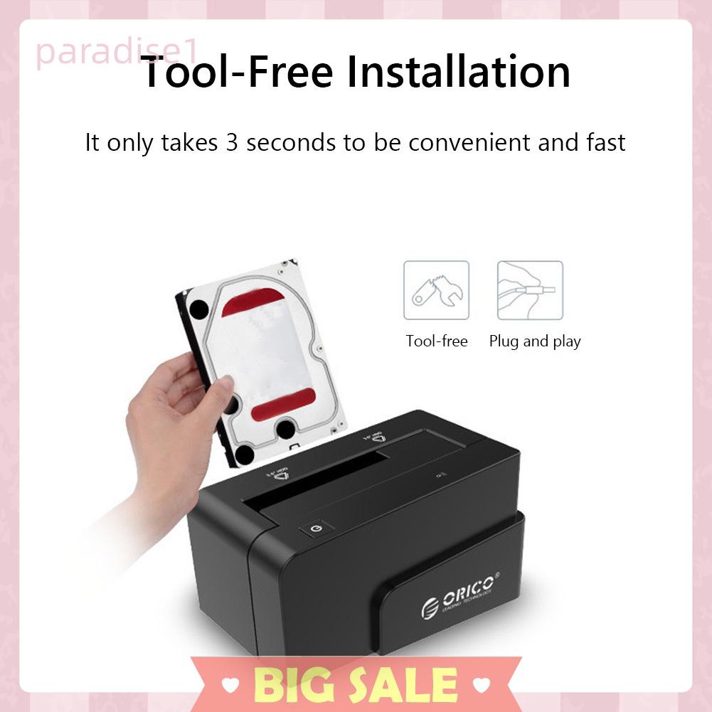 Đế Gắn Ổ Cứng ORICO 6118US3 2.5 3.5 inch USB 3.0 Sang SATA HDD | BigBuy360 - bigbuy360.vn