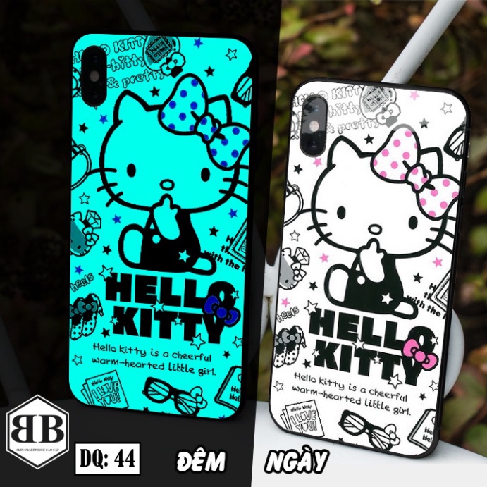 Ốp lưng kính Dạ Quang Iphone X / iphone XS / XS MAX phát sáng trong đêm in bất kỳ mẫu nào bạn thích