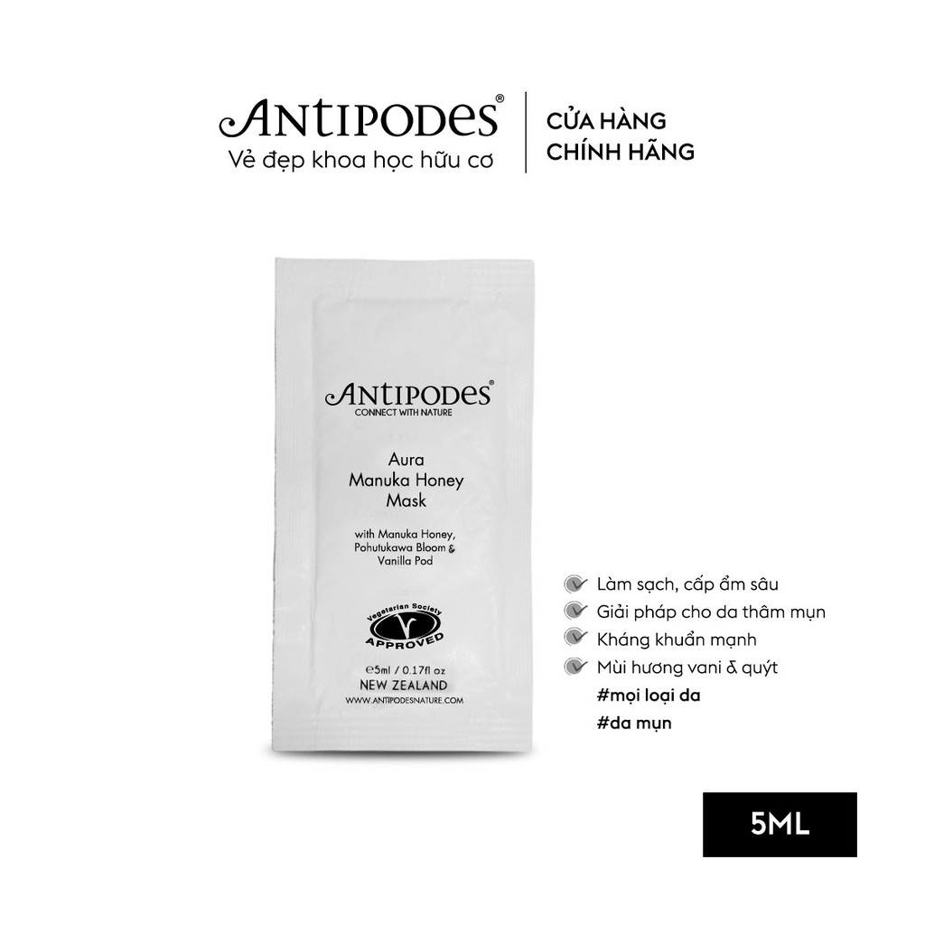 [HB Gift] Combo Chăm Sóc Da Antipodes Sample 5mlx5