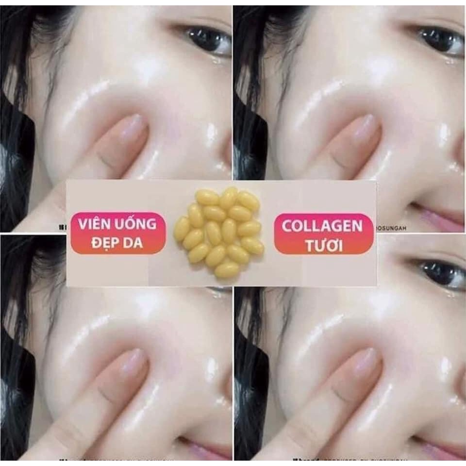 Collagen yến tươi nhật bản gói 30 ngày