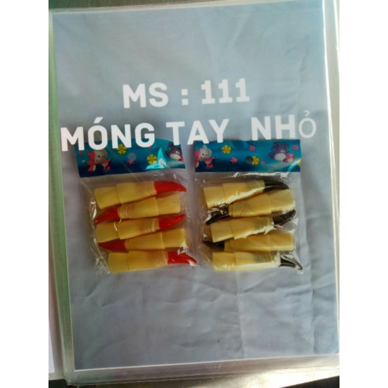 Bộ móng tay đồ chơi hóa trang halloween