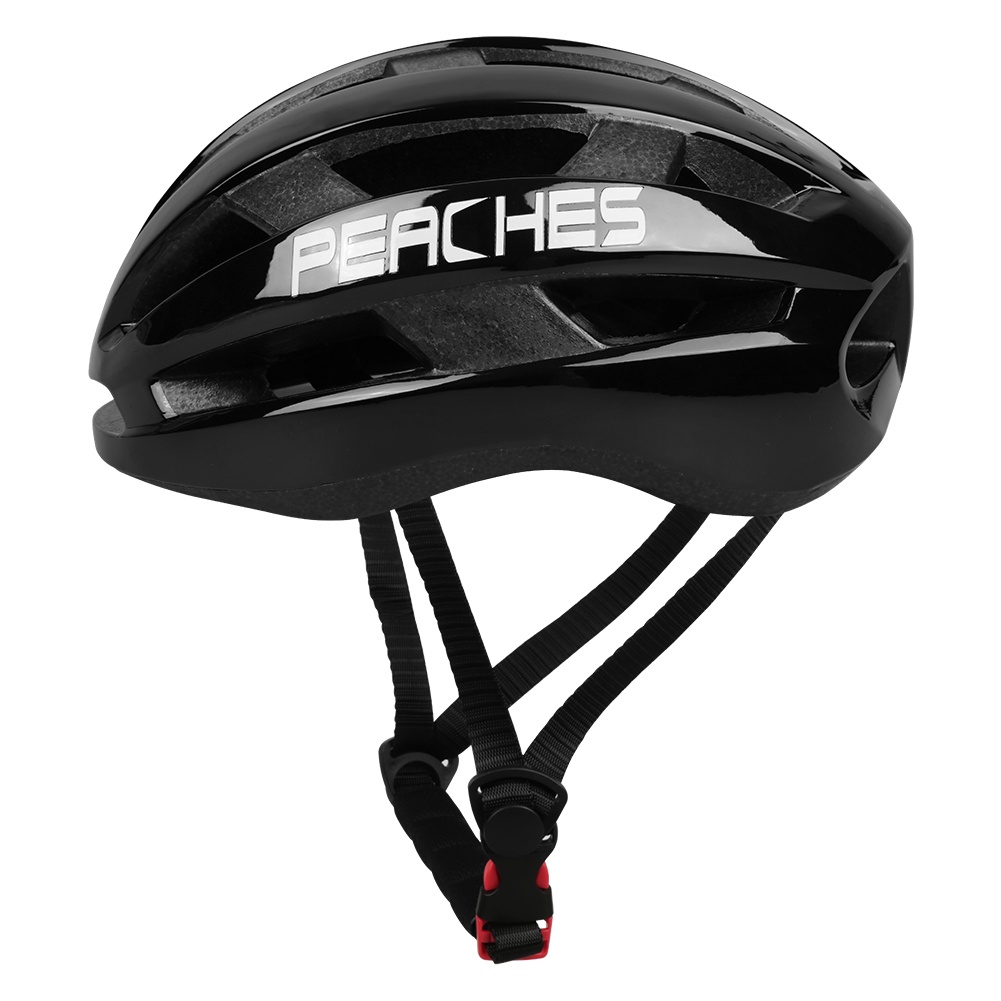 Mũ Bảo Hiểm Chuyên Nghiệp Dành Cho Nam Và Nữ Đi Xe Đạp Leo Núi Peaches Mũ Bảo Hiểm Lái Xe Đường Trường Một Mảnh Màu Trắng.