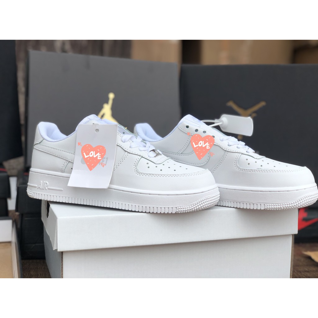 Giày thể thao nam nữ air force 1, Đủ SIze 36 - 43 ⚡ XẢ HÀNG + HỘP CHỐNG SỐC⚡ Tăng Chiều Cao Êm Chân Chống Trơn