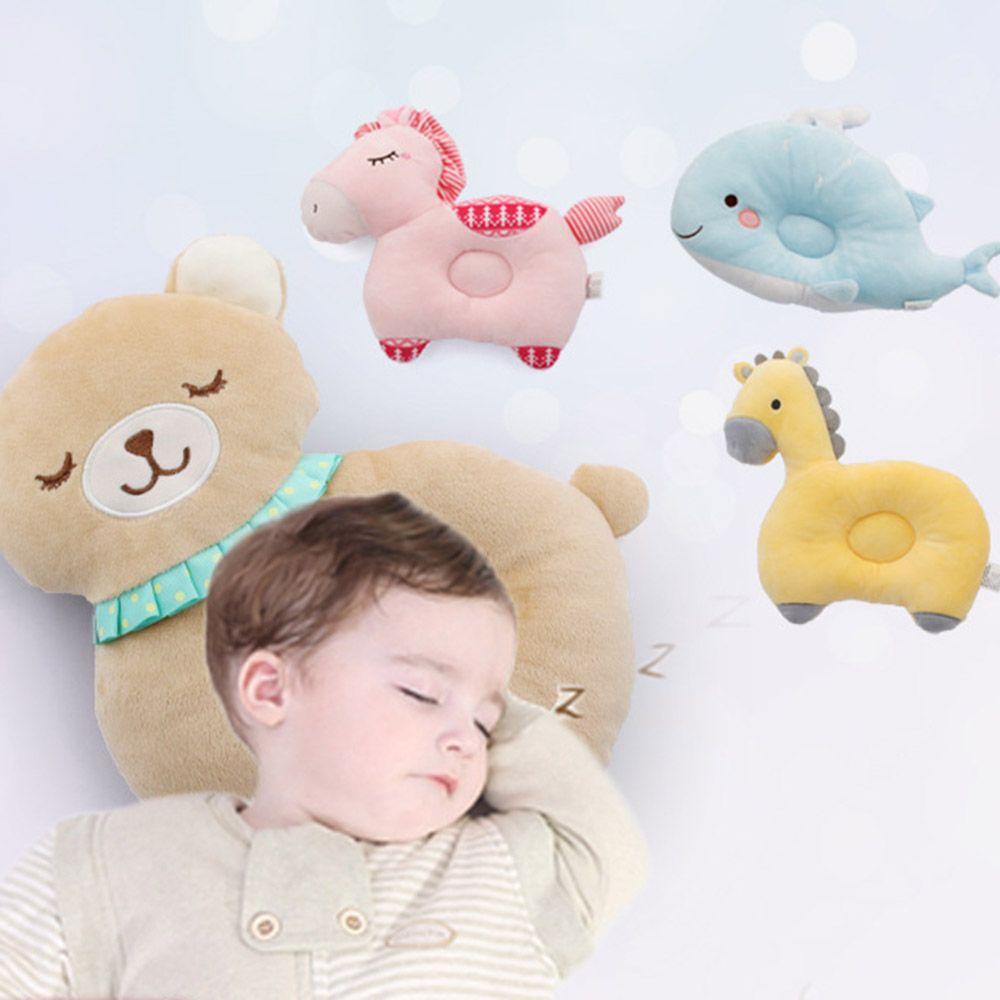 Gối Kê Cổ Chống Lăn Hình Thú Nhồi Bông Dành Cho Trẻ Em