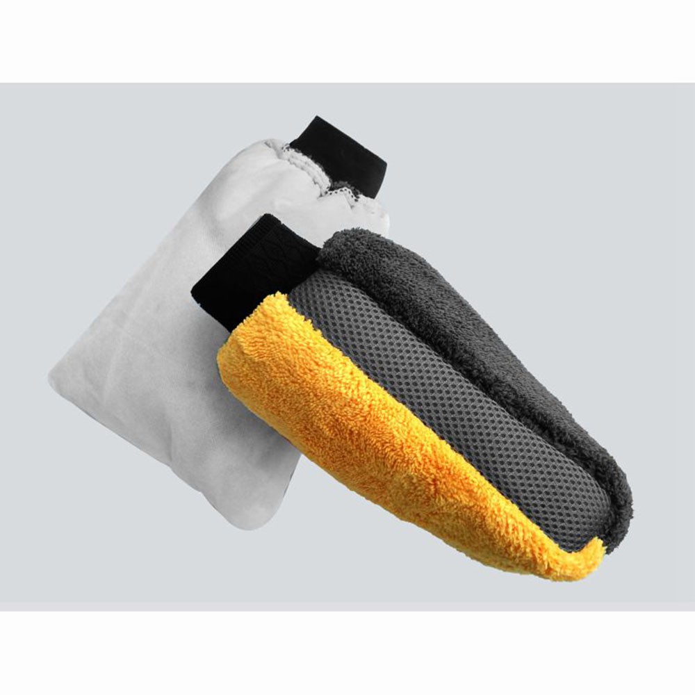Găng tay rửa xe đa năng 3 In 1 Microfiber Wash Mitt ducthanhauto