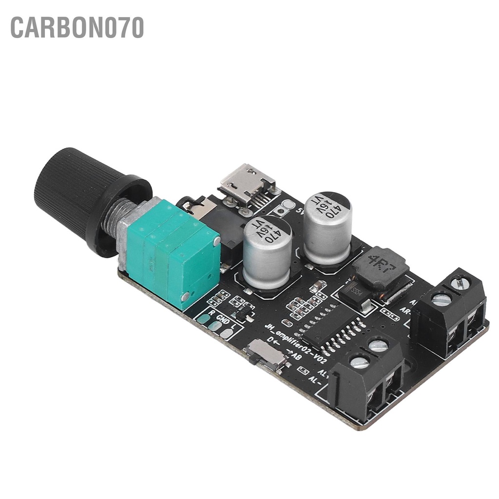 Hàng Sẵn Bảng mạch khuếch đại mini Đầu ra âm thanh nổi 2 Chế độ làm việc Mô-đun công suất cho loa rạp hát cửa hàng【Carbon070】