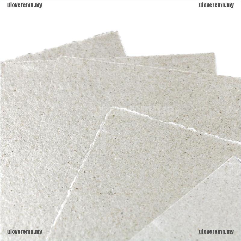 Set 5 Tấm Đĩa Mica 120x140mm Dùng Để Sửa Chữa Lò Vi Sóng
