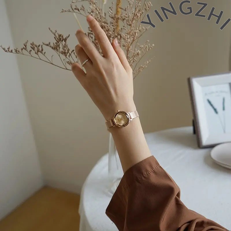 ()Đồng Hồ Nữ thời trang chống thấm Hàn Quốc đồng hồ đeo tay nữ GEDI