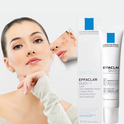 Kem dưỡng da thông thoáng lỗ chân lông ngừa thâm và mụn La Roche-Posay Effaclar Duo+