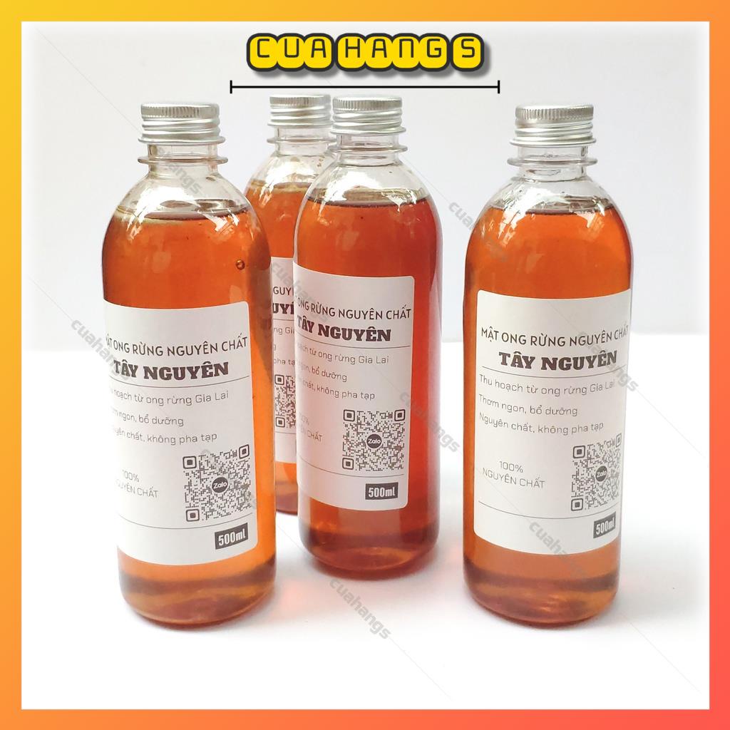 Mật ong rừng nguyên chất Tây Nguyên - Đặc sánh thơm ngon 100% COMBO 2 CHAI 500ML