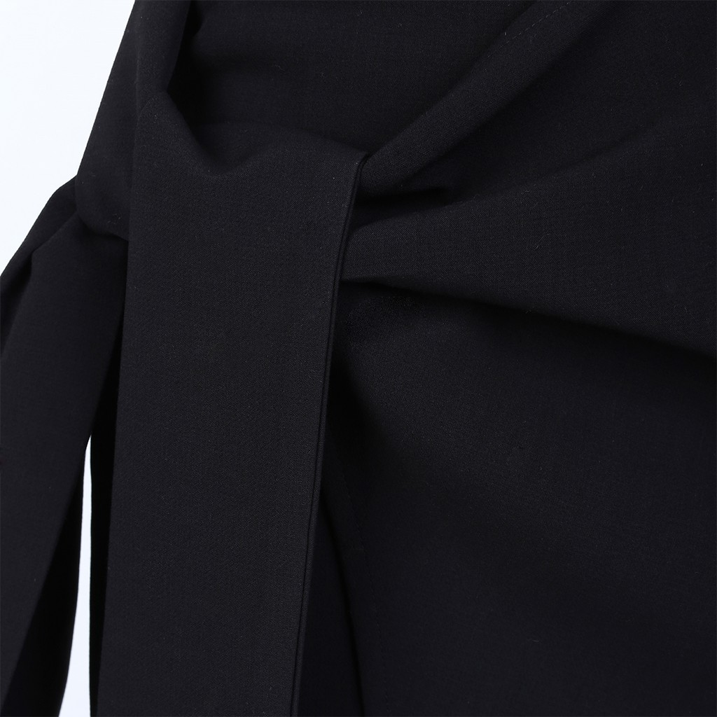 [Mã WABRLOW5 giảm 15% đơn 300K] Chân váy ôm buộc nơ eo VIENNE TRAN V62F17T013 O62F19Q001 (Đen) | BigBuy360 - bigbuy360.vn