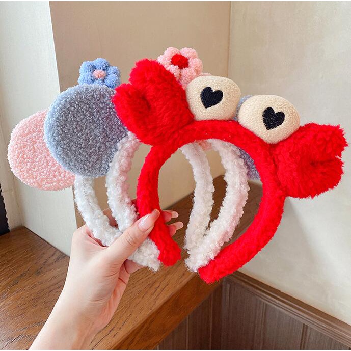 Băng Đô Cài Tóc Rửa Mặt Nơ Đễ Thương Thời Trang Hàn Quốc Cho Nữ