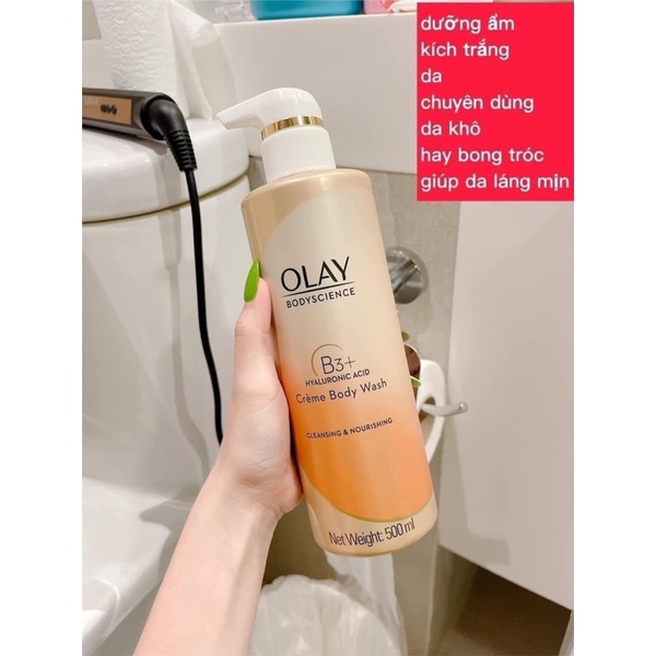 01 Chai Sữa Tắm OLAY 500ml Chính Hãng Thái Lan